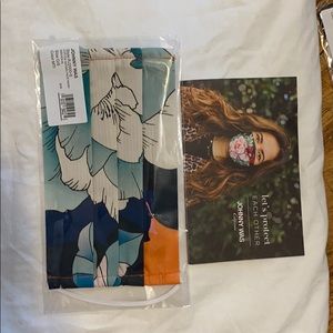 Cotton sateen face mask original package